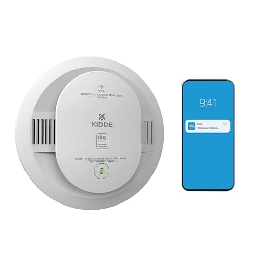 Kidde Battery Smart Smoke & Carbon Monoxide Alarm (Ring)