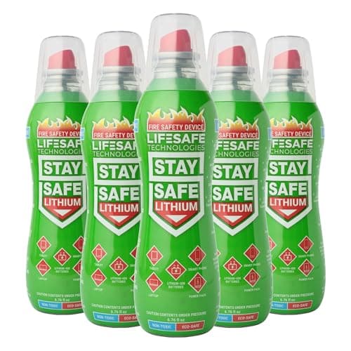 StaySafe Lithium Fire Extinguishing Spray