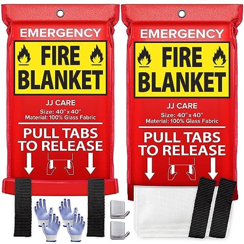 JJ CARE Fire Blanket Kit